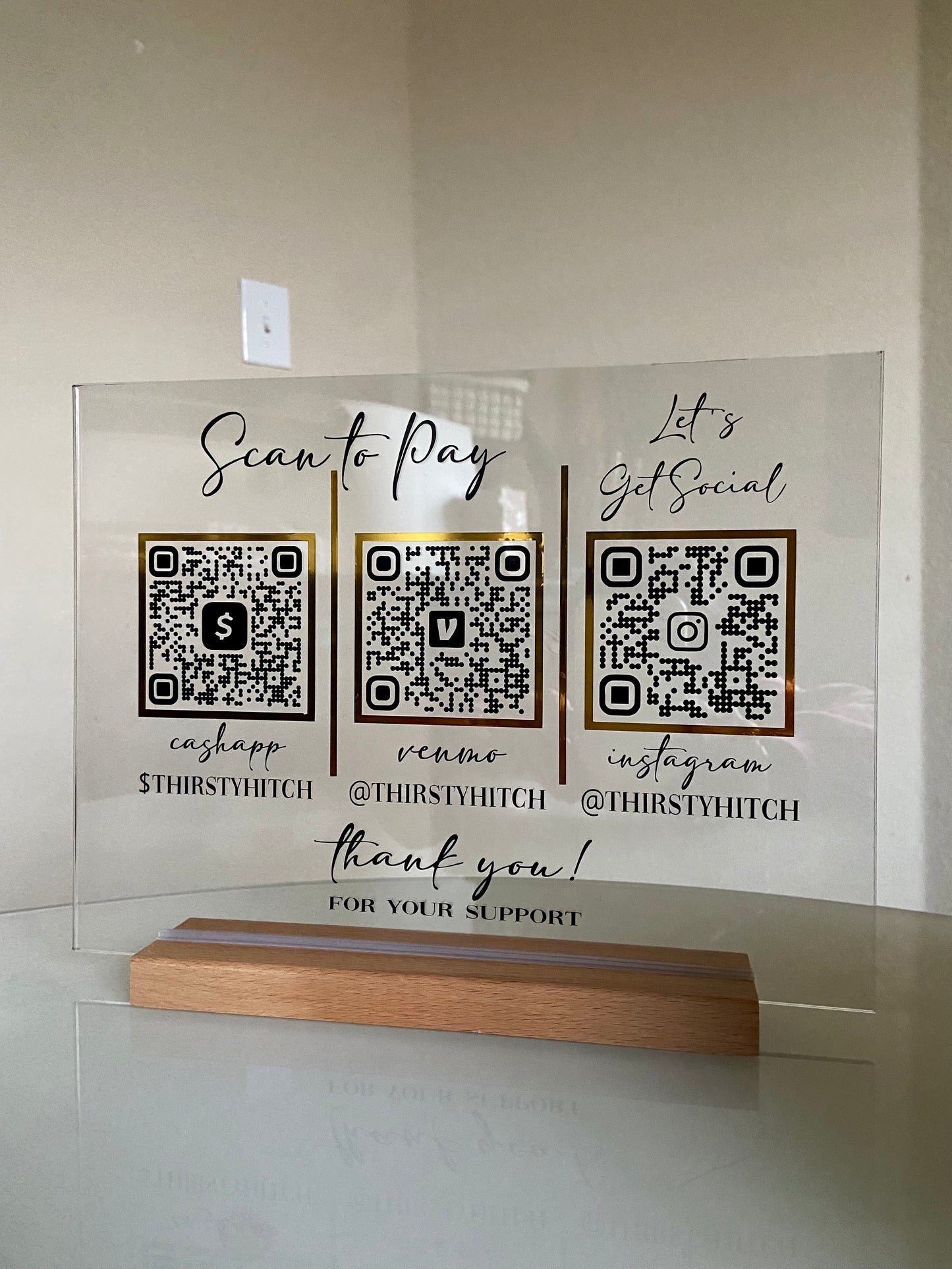 Custom QR Sign