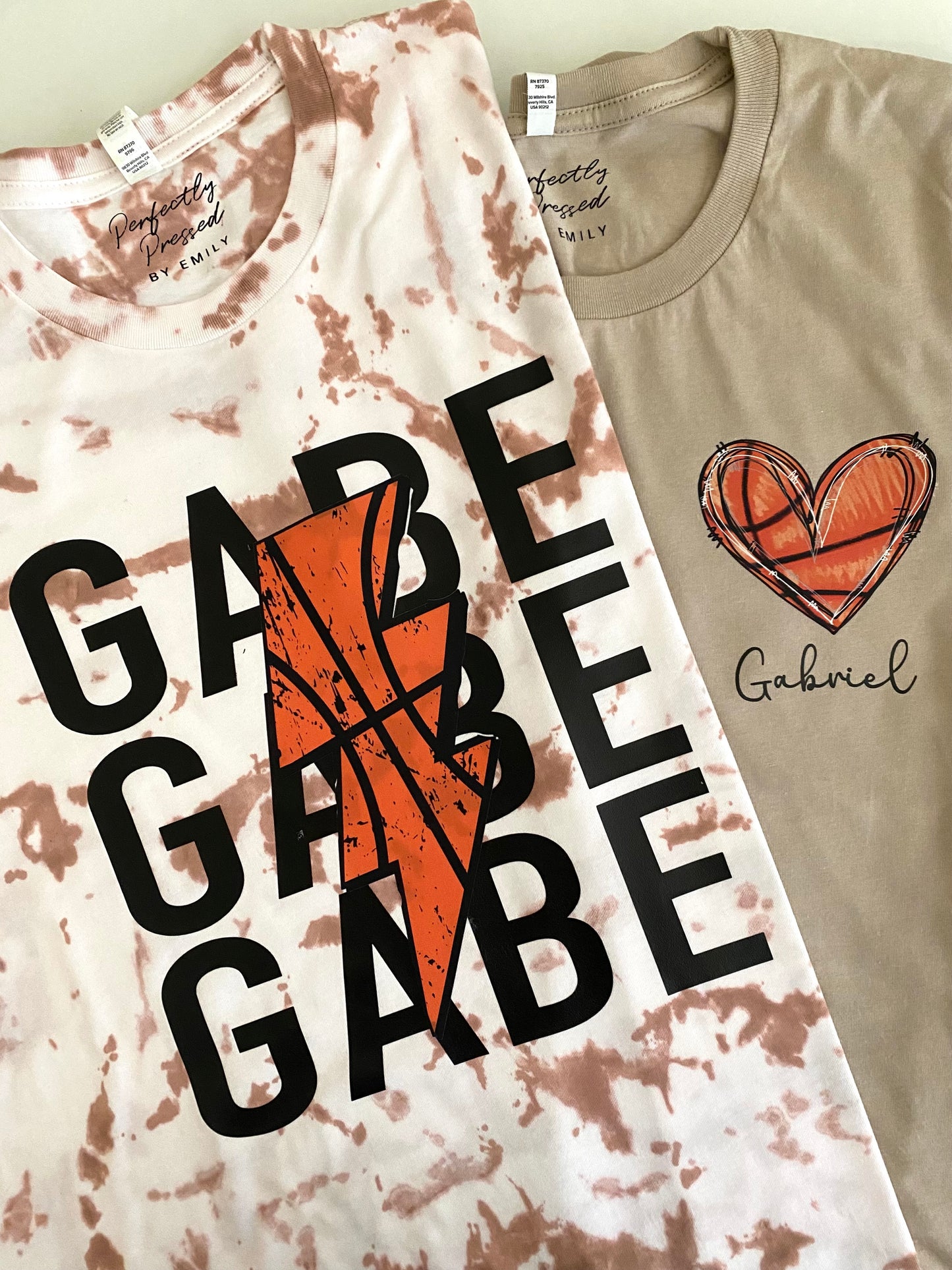 Custom Tie Dye Sports Bolt