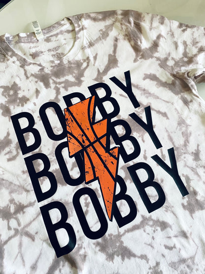 Custom Tie Dye Sports Bolt