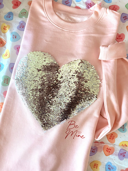 Custom Reversible Sequins Sweater