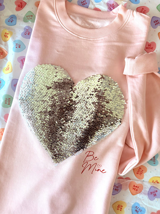 Custom Reversible Sequins Sweater