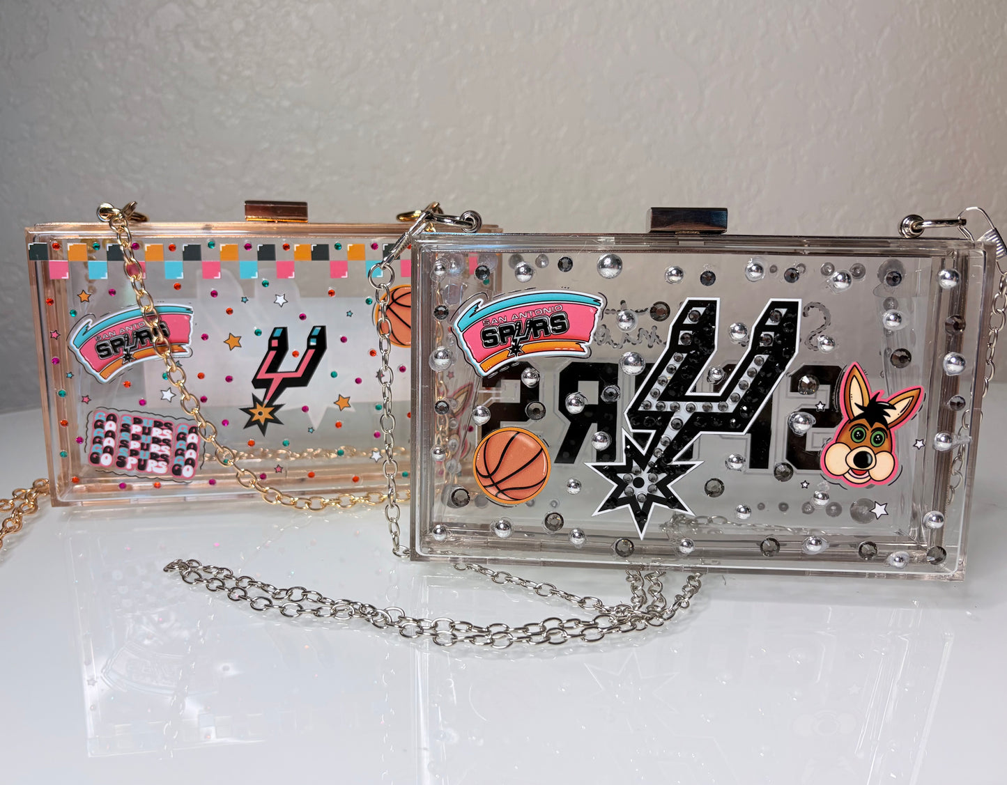 Spurs Acrylic Purse