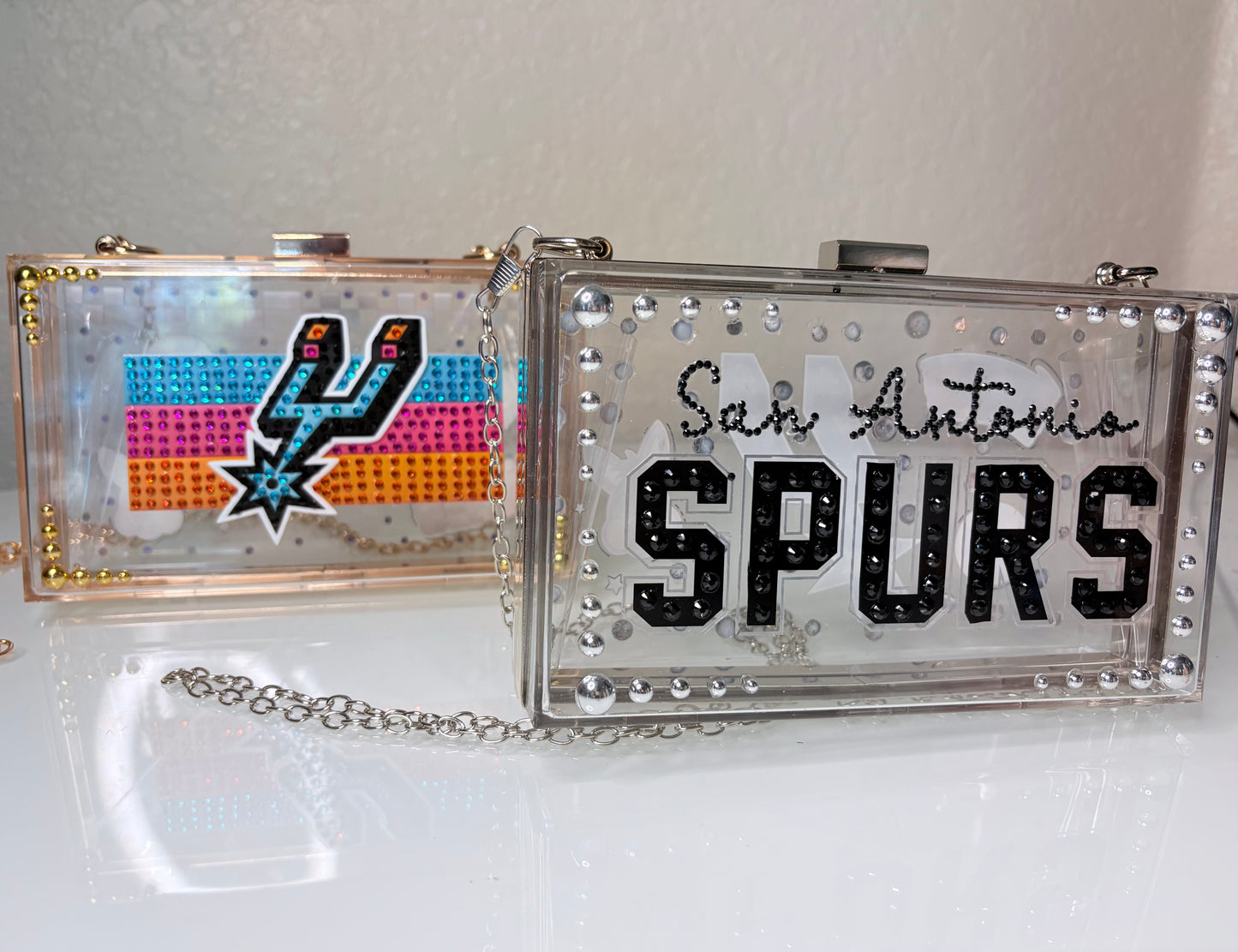 Spurs Acrylic Purse