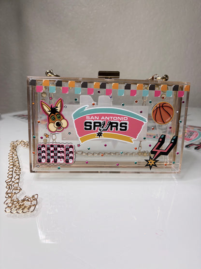 Spurs Acrylic Purse