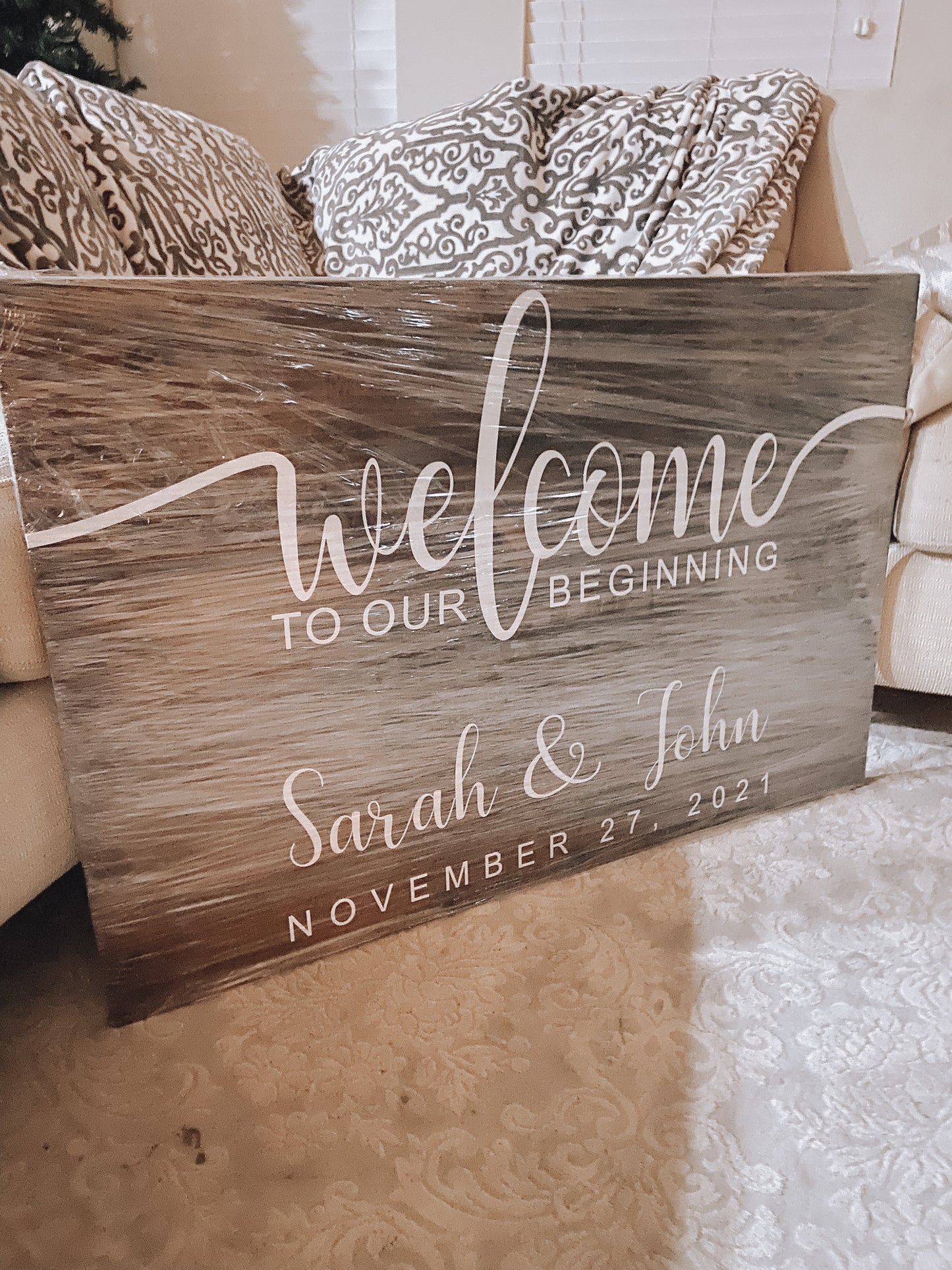 Custom Wood Sign