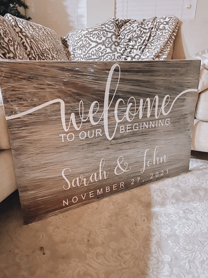 Custom Wood Sign
