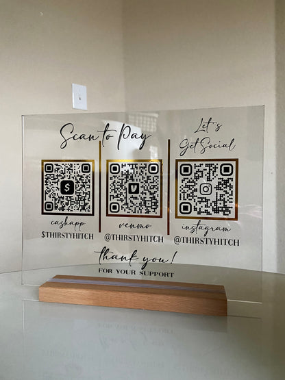 Custom QR Sign