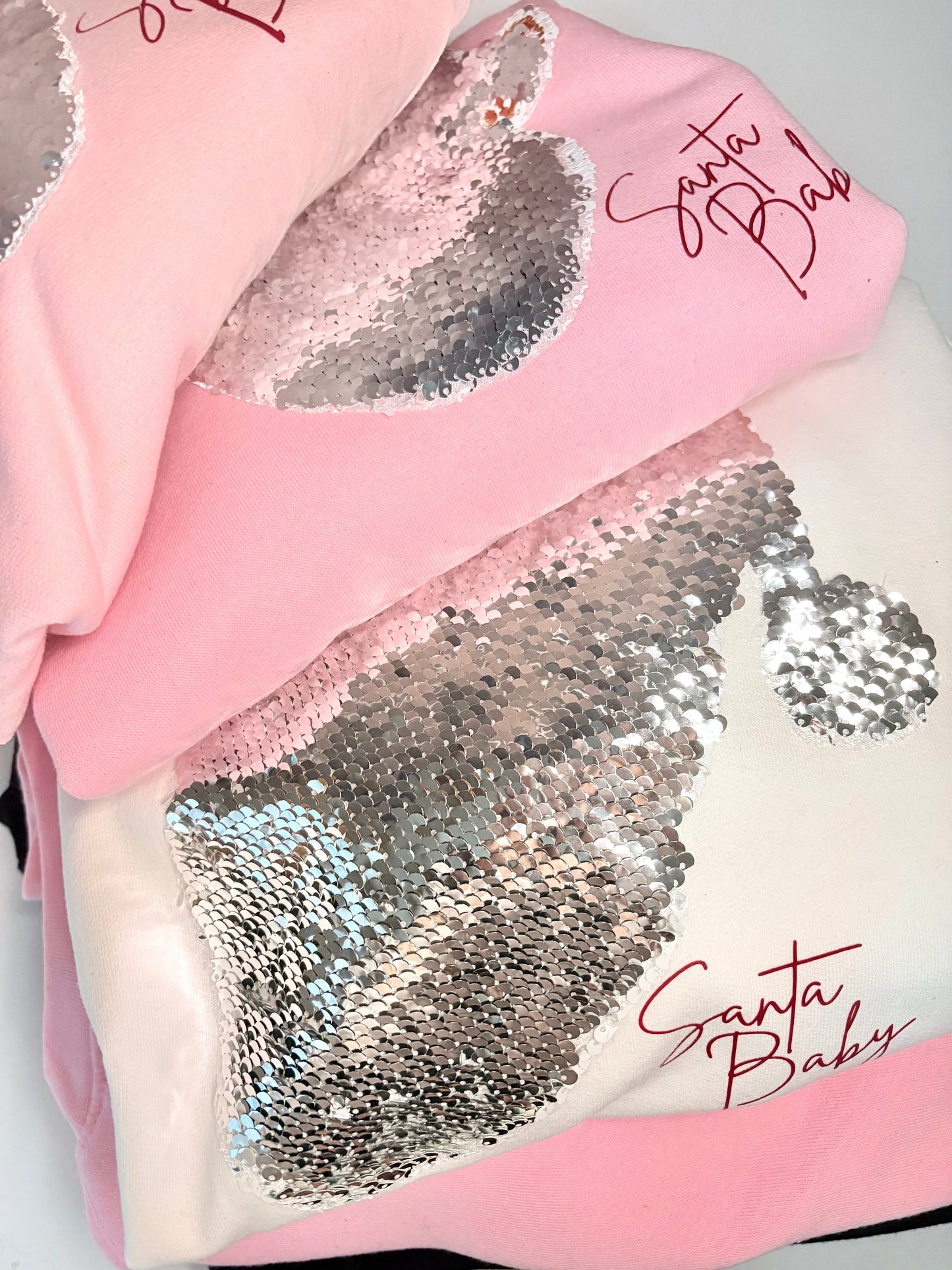 Custom Reversible Sequins Sweater