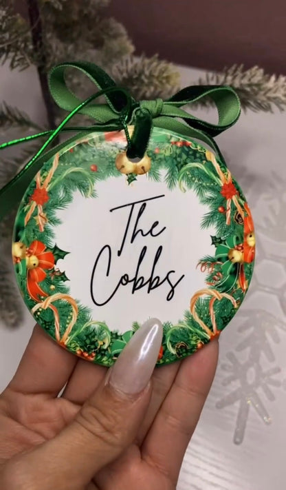 Custom Ceramic Ornament