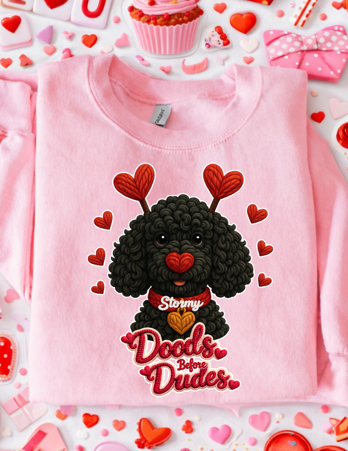 Custom Doods before Dudes Pup Tee